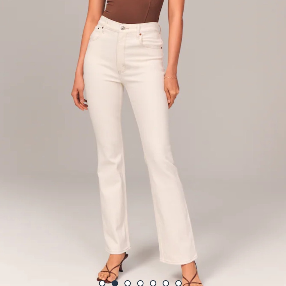 Abercrombie & Fitch The 70s Vintage Ultra High Rise Flare Jeans 30